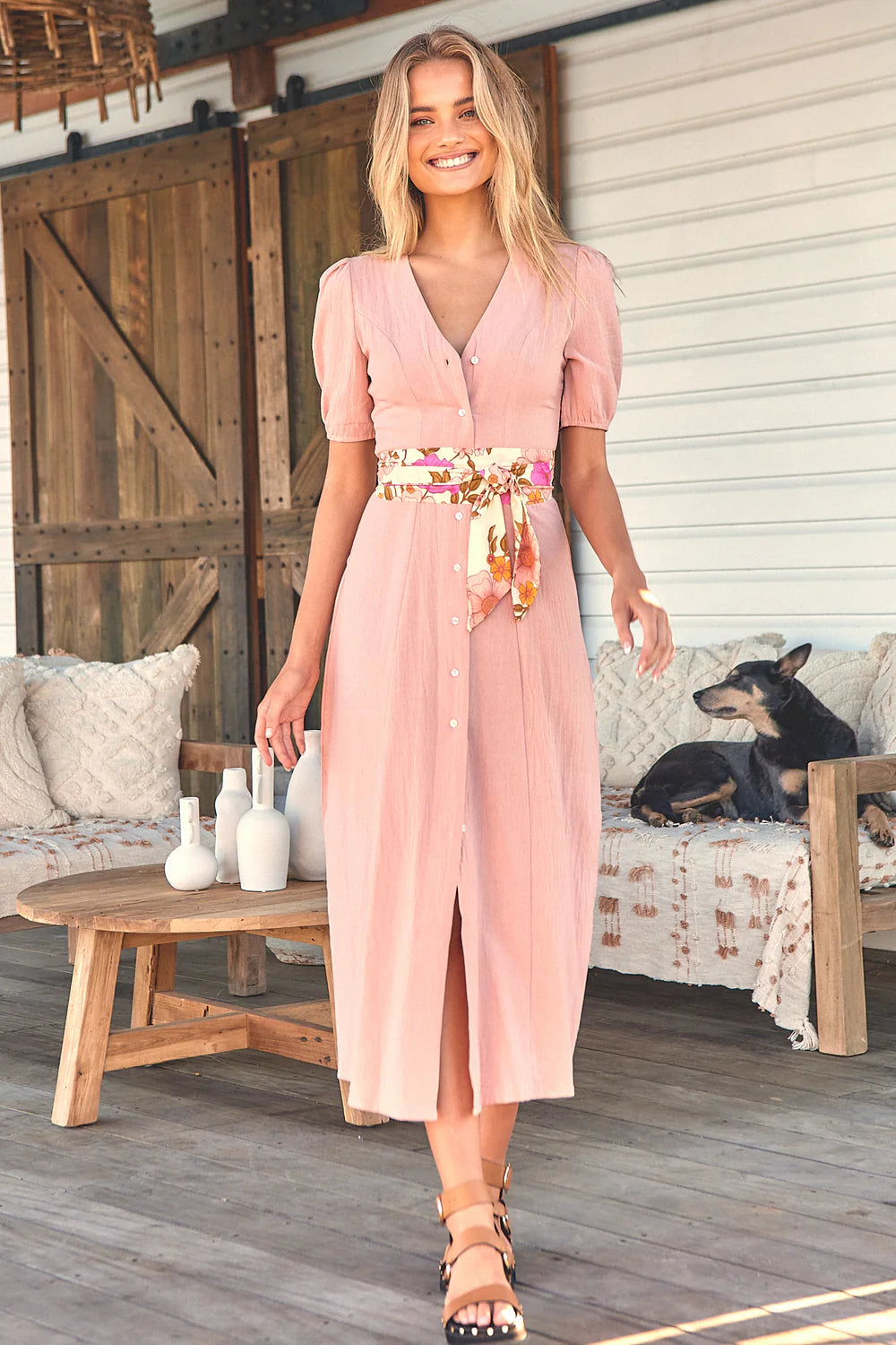 SUNKISSED DRESS - BALLERINA PINK (SALE)